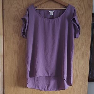 Wet Seal XL Plum Top